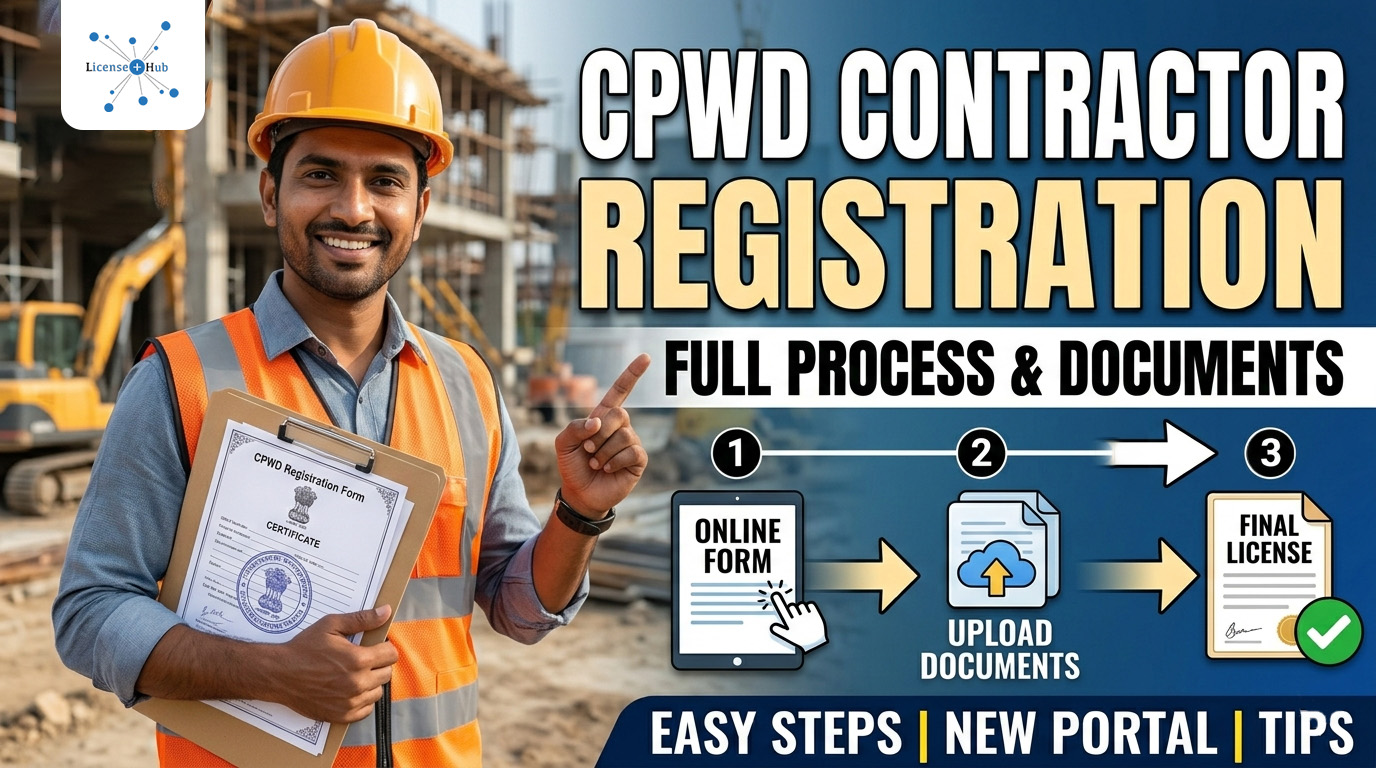 CPWD Contractor Registration Online 2026: Complete Guide